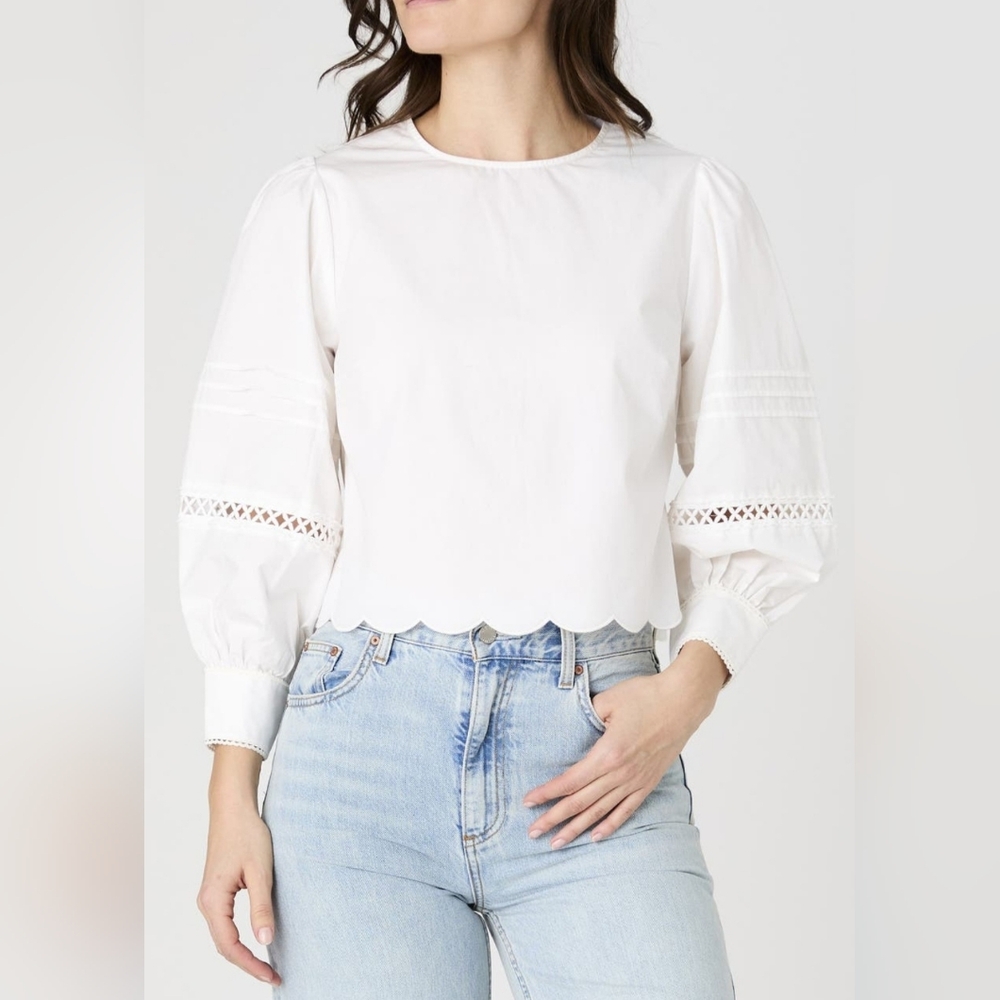 NWOT French Connection White Blouse